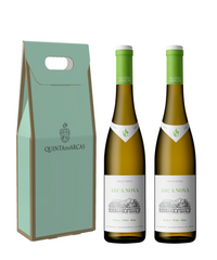 Seleção 2 garrafas Vinho Verde Arca Nova Branco
