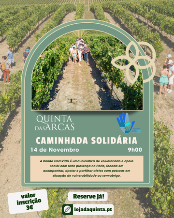Caminhada Solidária | Ronda ComVida | 14 de Novembro | 09h00