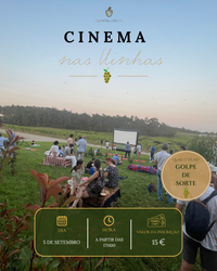 Cinema nas Vinhas 5 de Setembro 2026