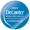 Decanter World Wine Awards 2015